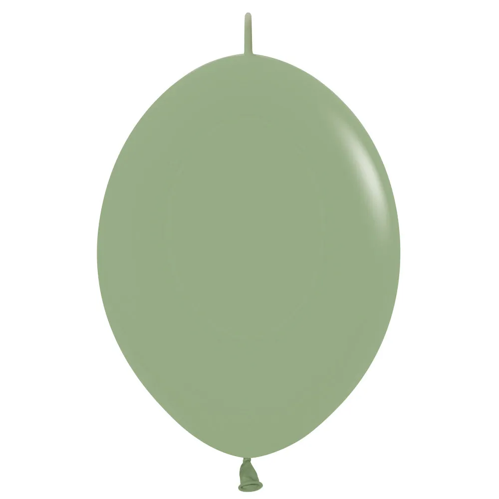12 inch SEMPERTEX LINK-O-LOON - DELUXE EUCALYPTUS