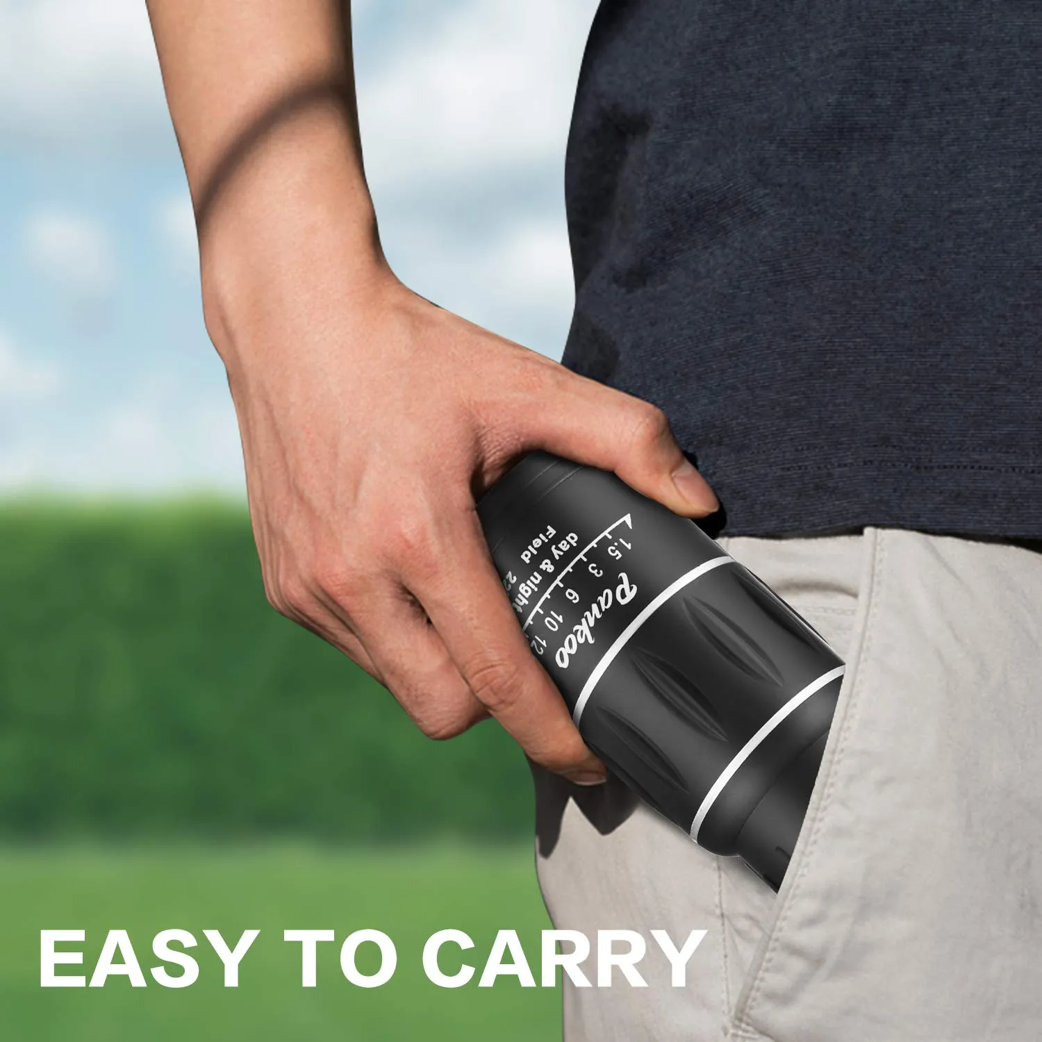 16X52 High Definition Monocular Telescope - Powerful Compact Monoculars for Adults and, Ideal for Bird Watching, Hiking, Concerts, and Travel