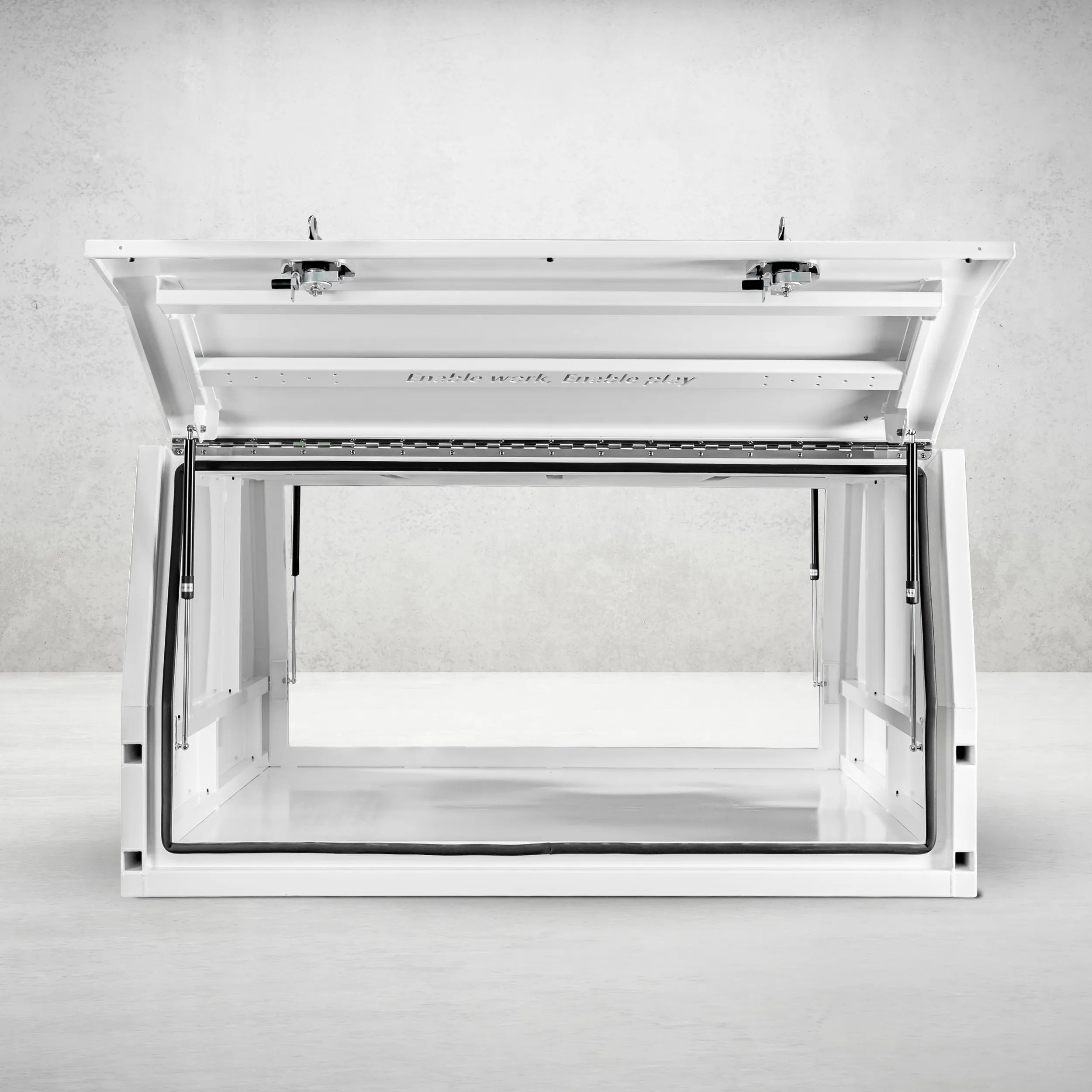 1950mm Aluminium Canopy - White
