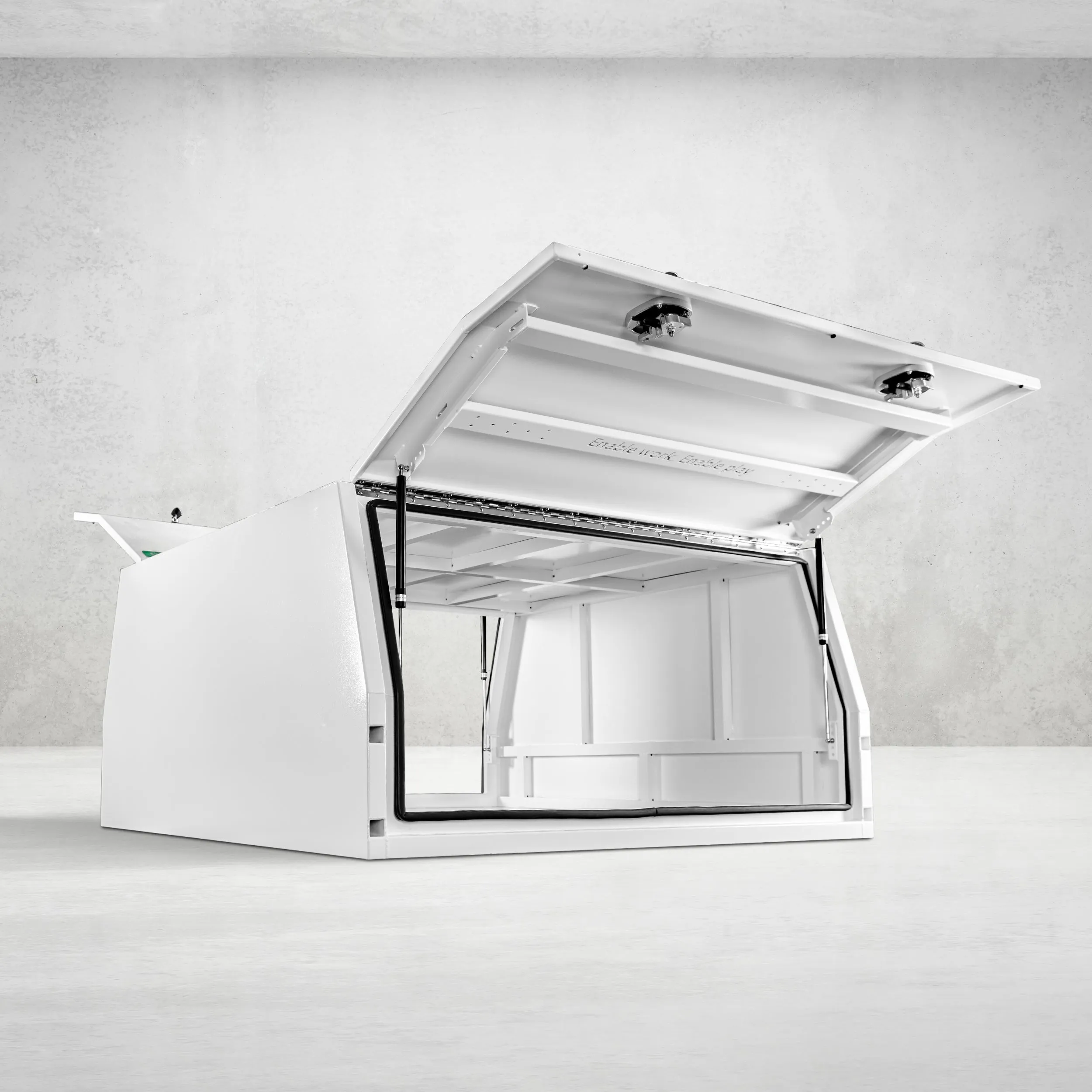 1950mm Aluminium Canopy - White