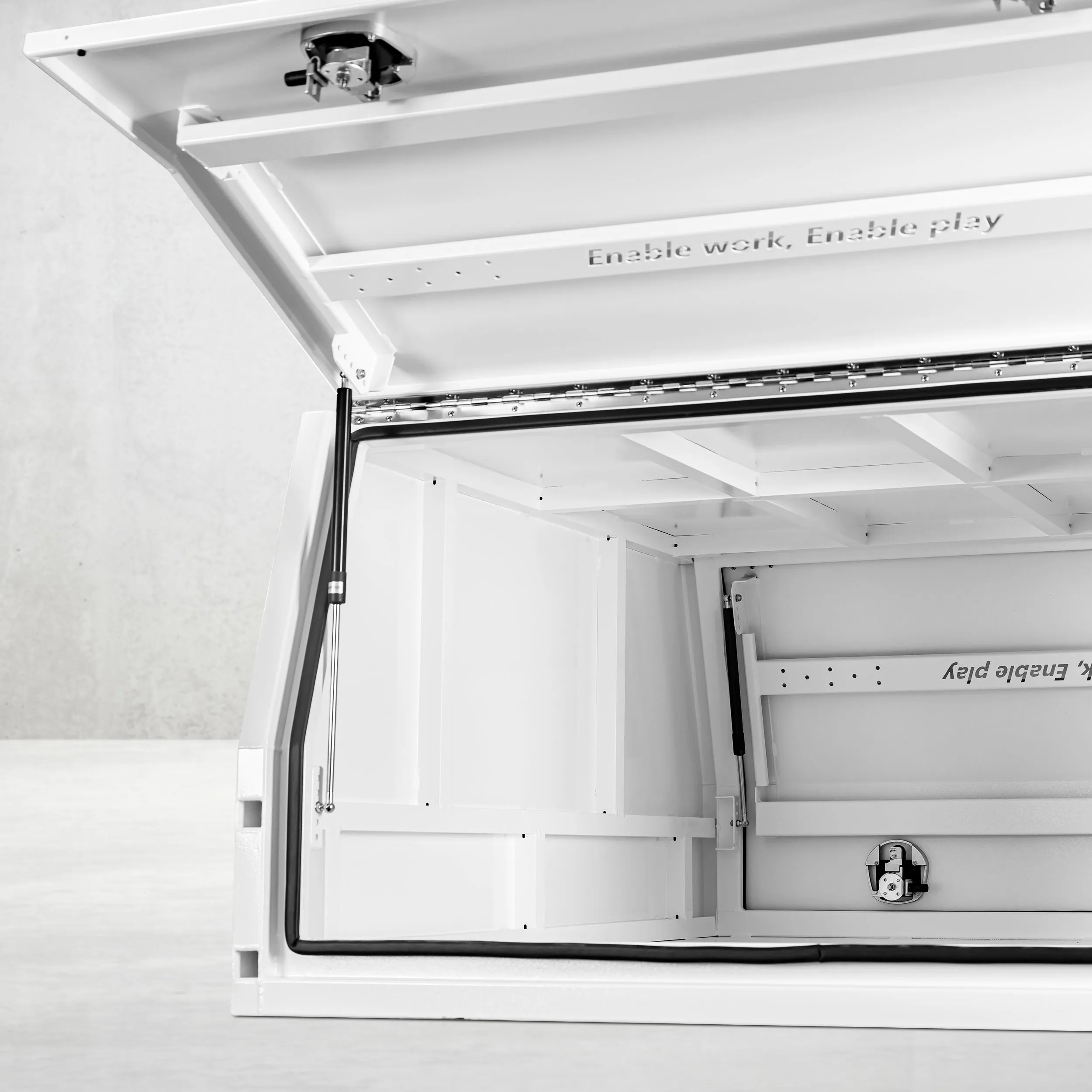 1950mm Aluminium Canopy - White