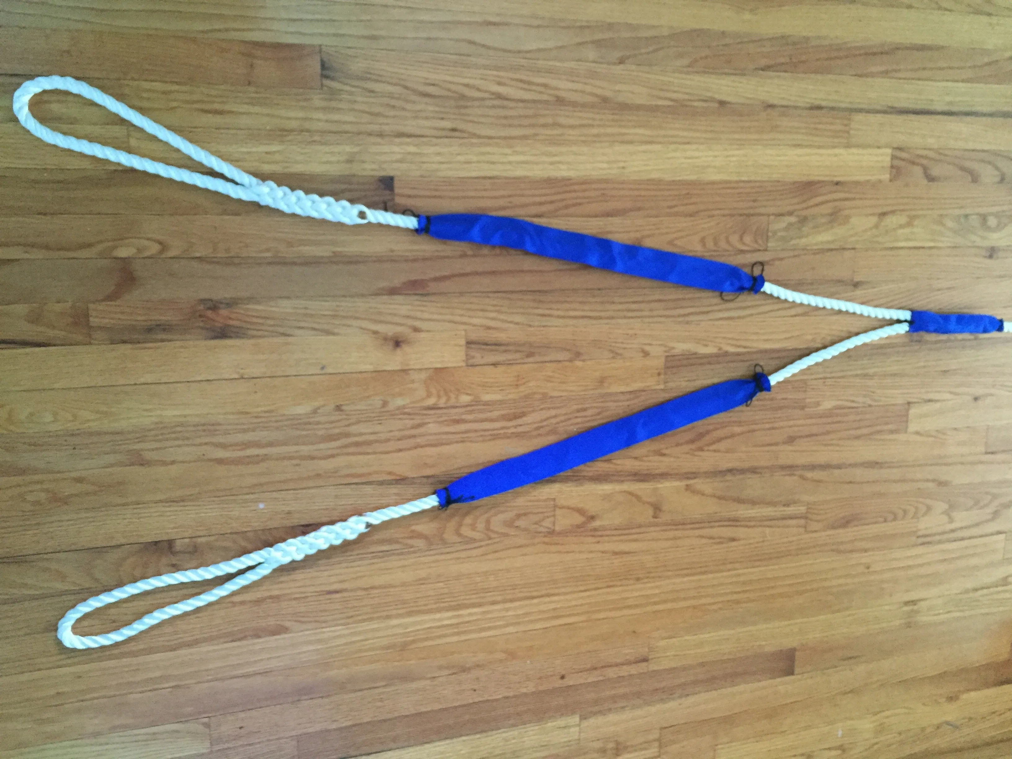 1" X 16' Three Strand Double Mooring Pendant 100% Nylon
