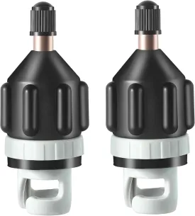 (2-Pack) Inflatable Boat SUP Pump Adaptor Air Pump Converter Standard Schrader Conventional Pump Adaptor for Kayak Inflatable Rowing Boat