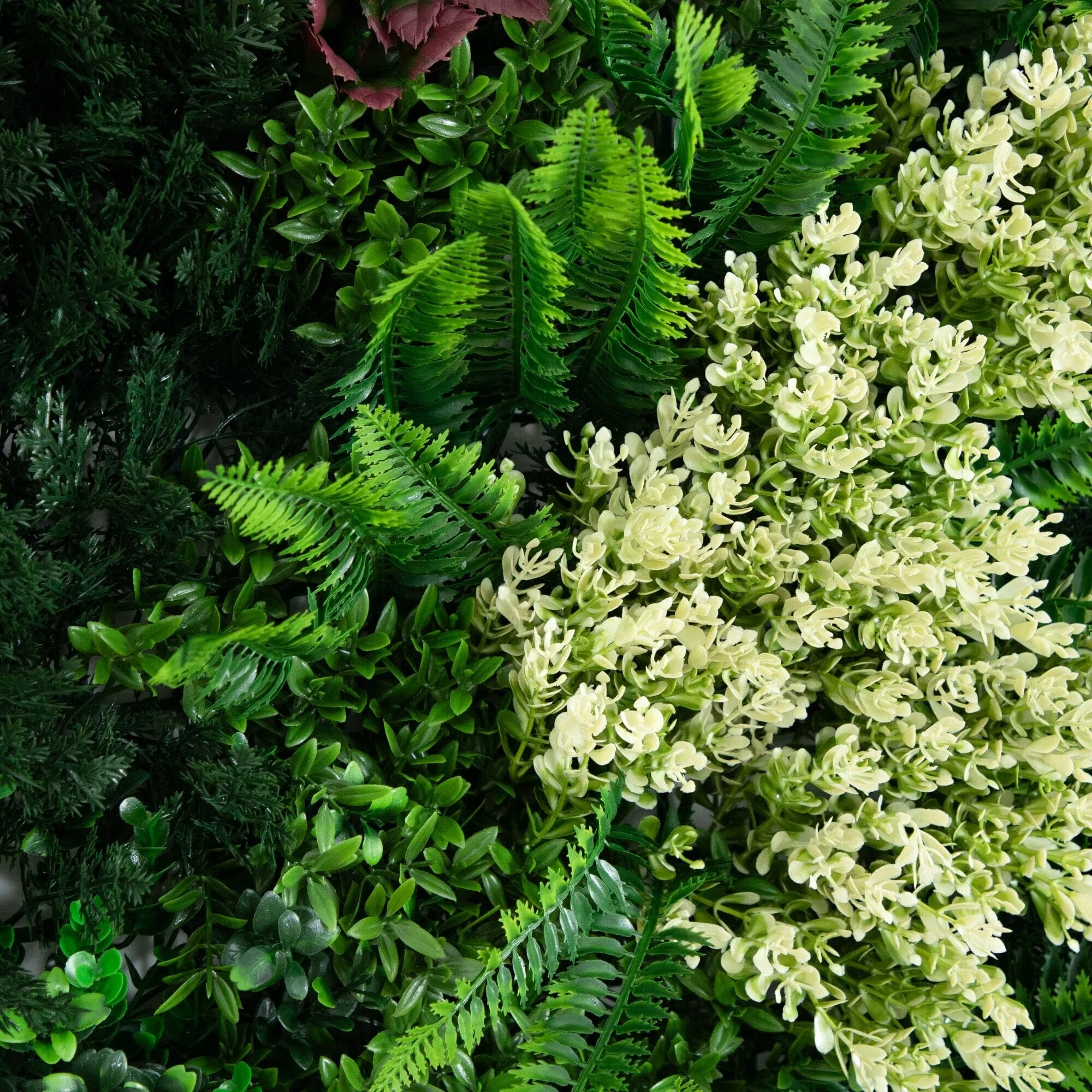 40” x 40” UV Resistant Amazon Rainforest Artificial Living Wall Panel (Indoor/Outdoor)