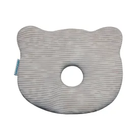 Abracadabra Memory Foam Baby Head Shaping Pillow - Grey Stripe