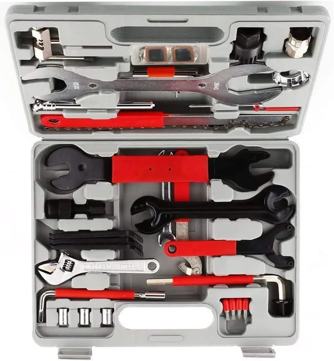 AOPANDA Bike Tool Kit with Storage Case - 48 PCS Bicycle Repair Tool Set Portable Tools Box - Bike Maintenance Tools for Road Bikes and Mountain Bikes