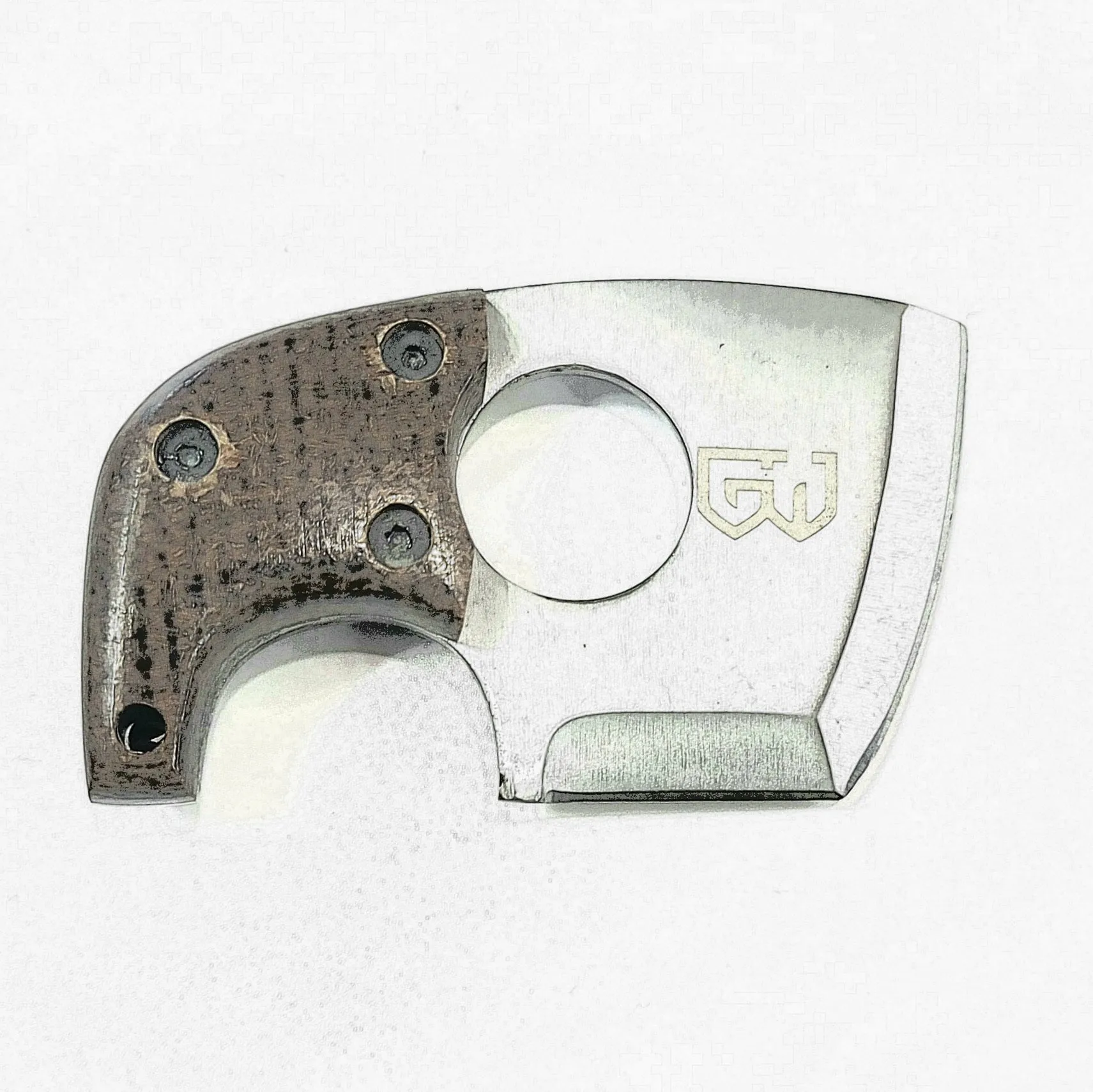 Axe Card With Removable Handle