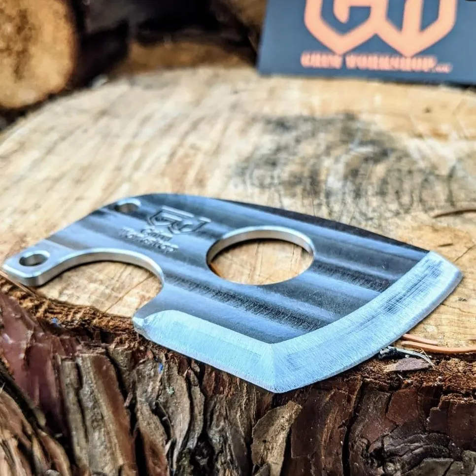 Axe Card With Removable Handle