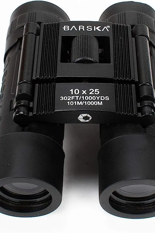 BARSKA Binoculars, Compacts  10 X 25 Lucid View  AB10110