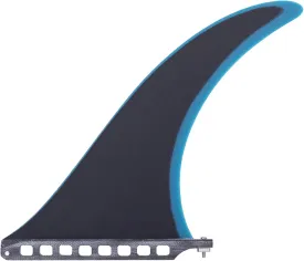 Boogie Boards Goose Surfboard Fin 10 Inch Fiberglass Center Single Fin 10" Longboard Tail Rudder US Base SUP Accessories (Color : Black Bordo 10 inch)