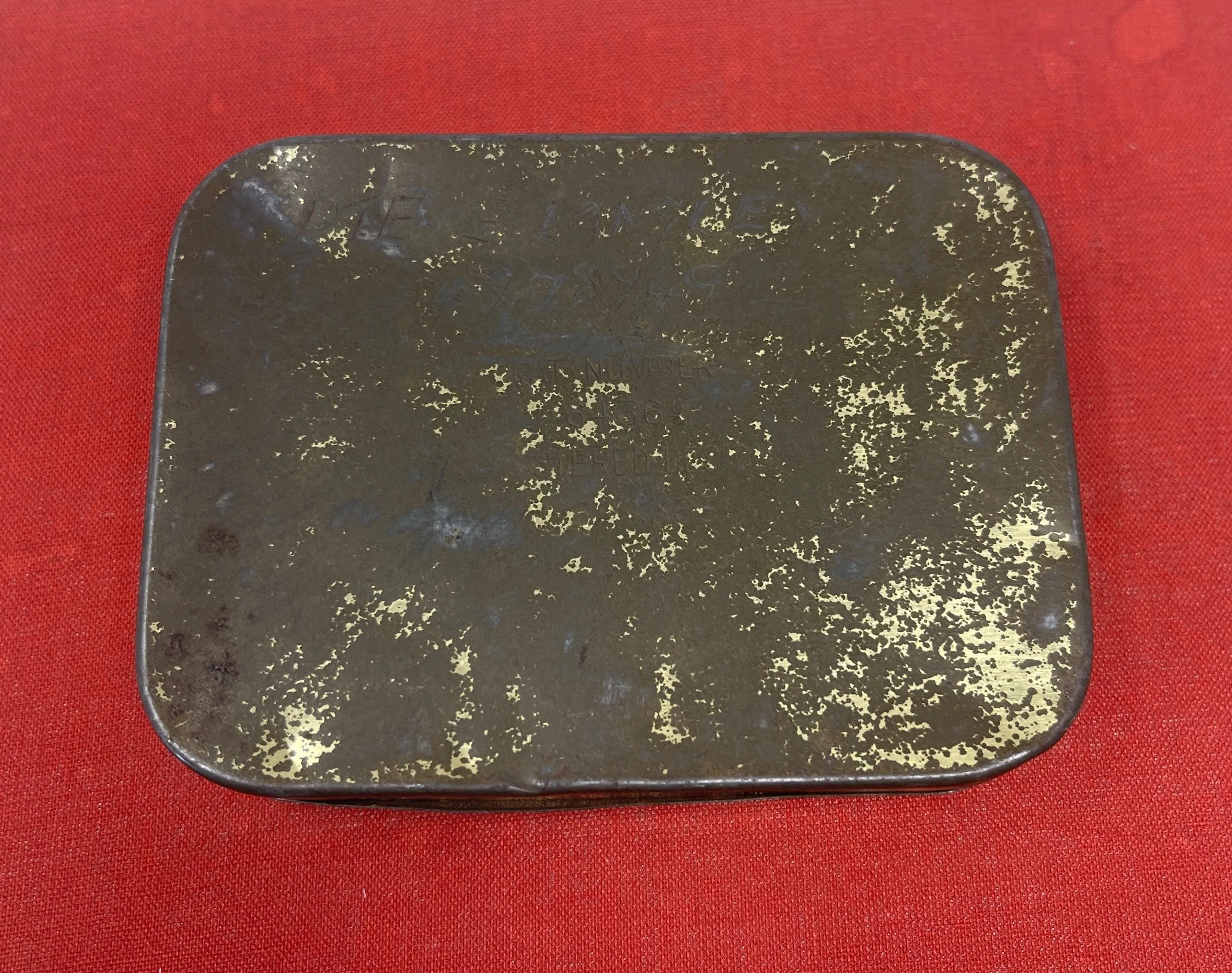British 1941 Dated Emergency Ration