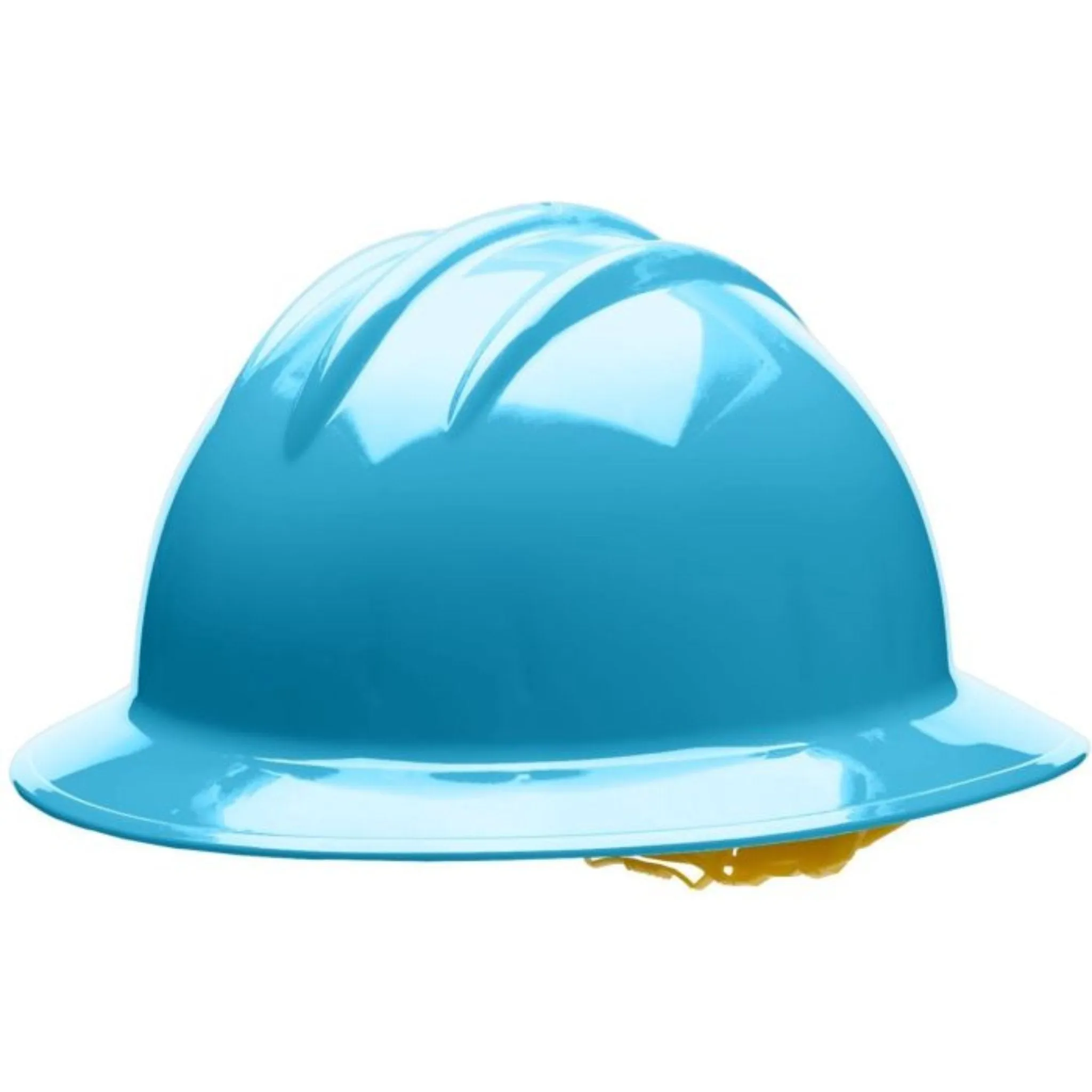 Bullard C33 33SKP 6pt Pinlock Classic Full Brim Style Hard Hat, Sky Blue, 1 Each