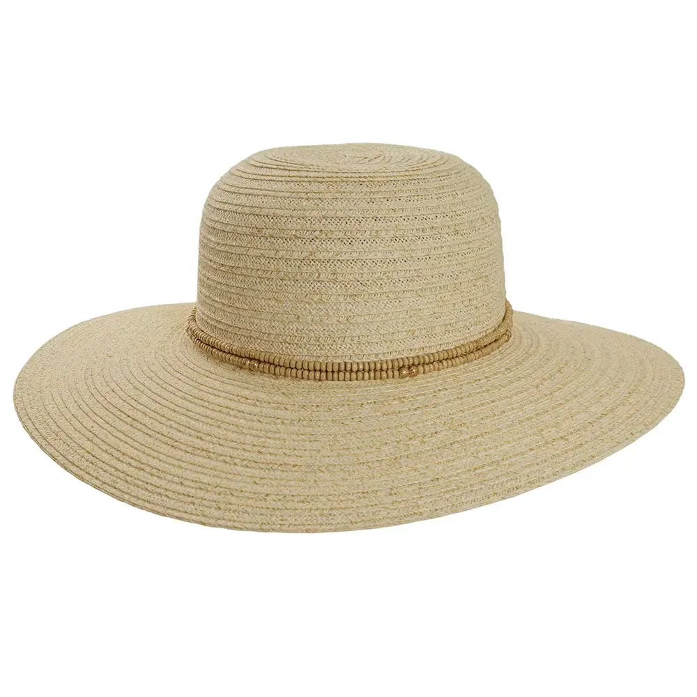 Capri | Womens Wide Brim Straw Sun Hat