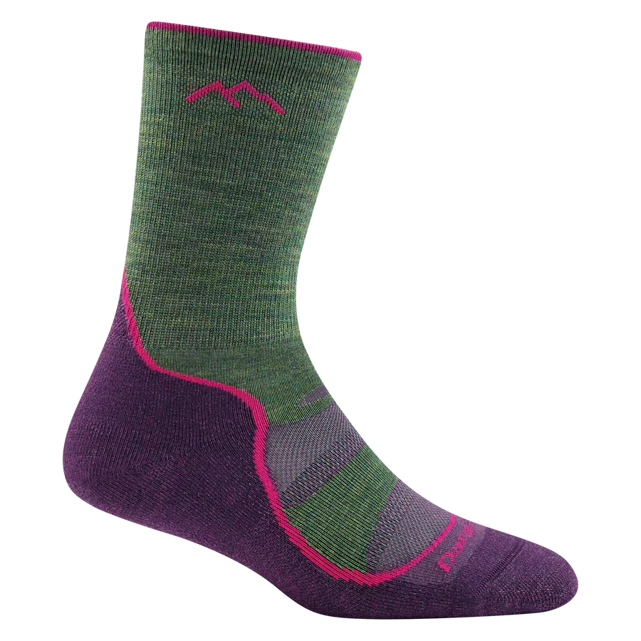 Darn Tough Women's Light Hiker Micro Crew Lightweight Hiking Socks