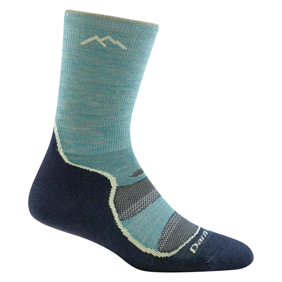 Darn Tough Women's Light Hiker Micro Crew Lightweight Hiking Socks