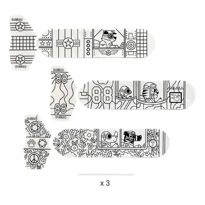 Djeco DJ07948 Do It Yourself Rocket Ship