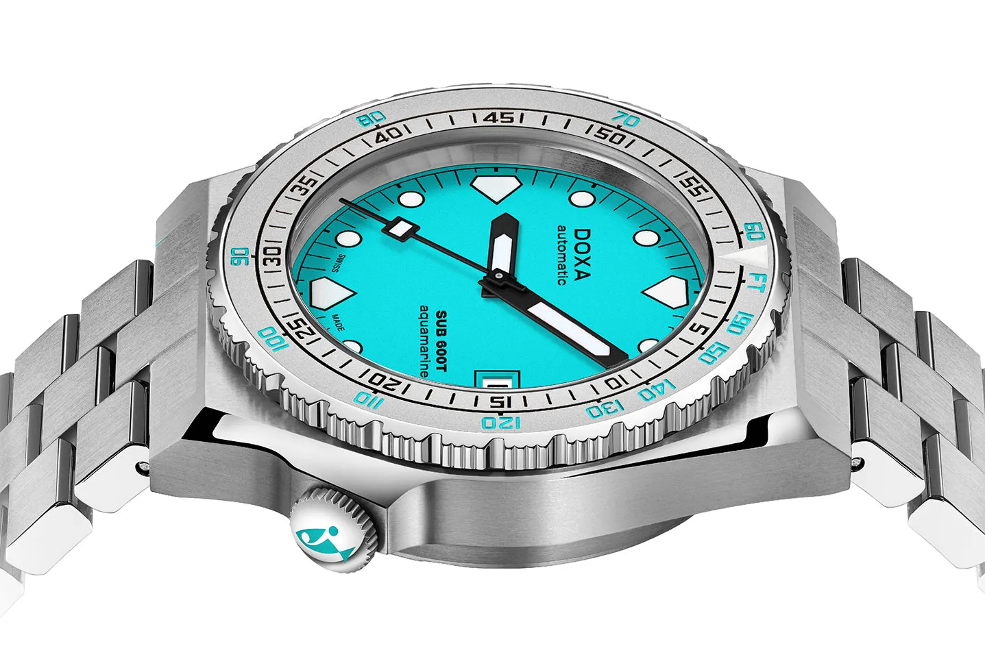 DOX Watch SUB 6T Aquamarine Bracelet
