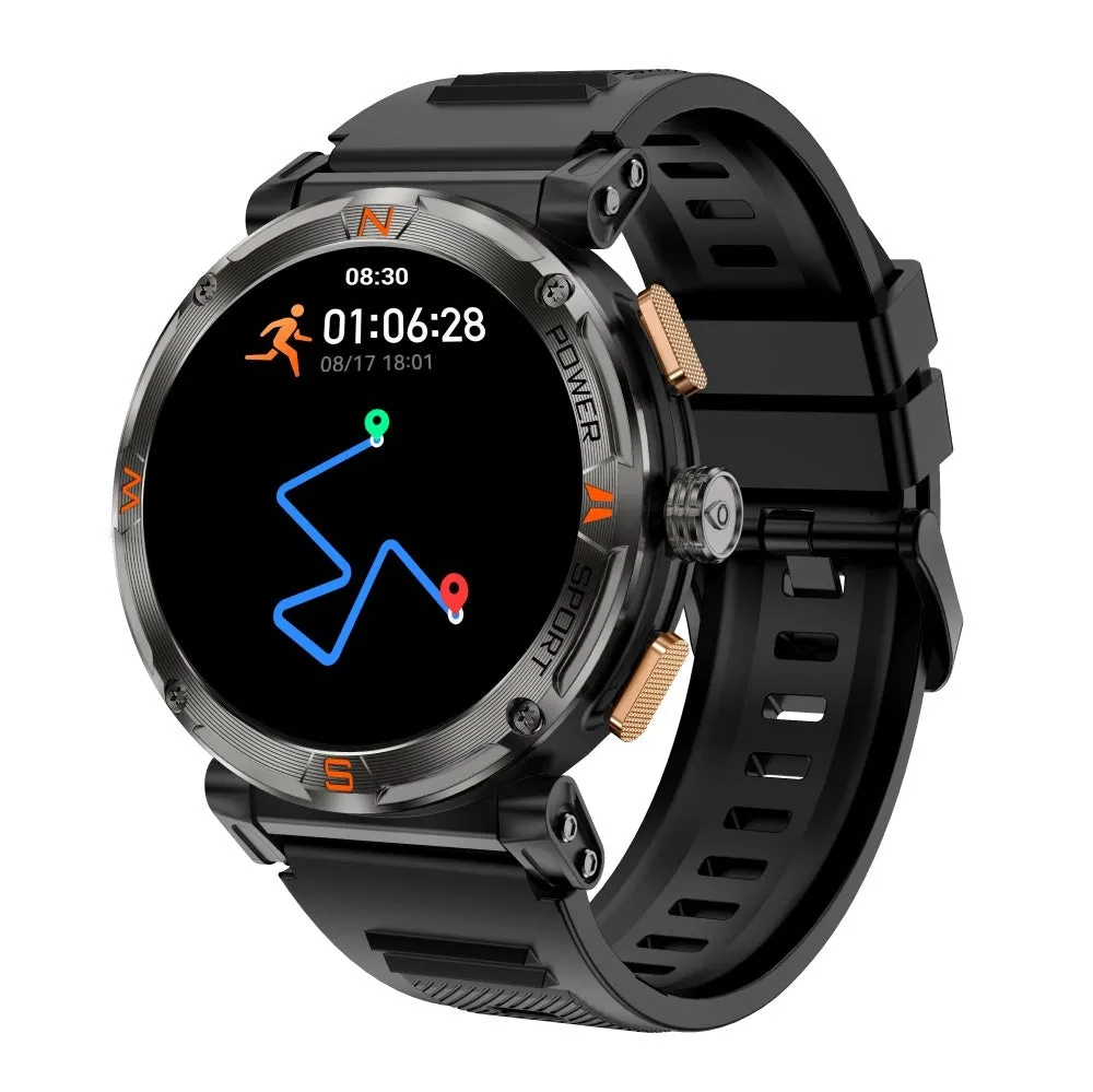 Fitaos MIX 1 GPS COMPASS 1.43'' AMOLED SCREEN 3ATM WATERPROOF BLOOD OXYGEN BLOOD PRESSURE SLEEP MONITORING 100  SPORTS MODES SMARTWATCH