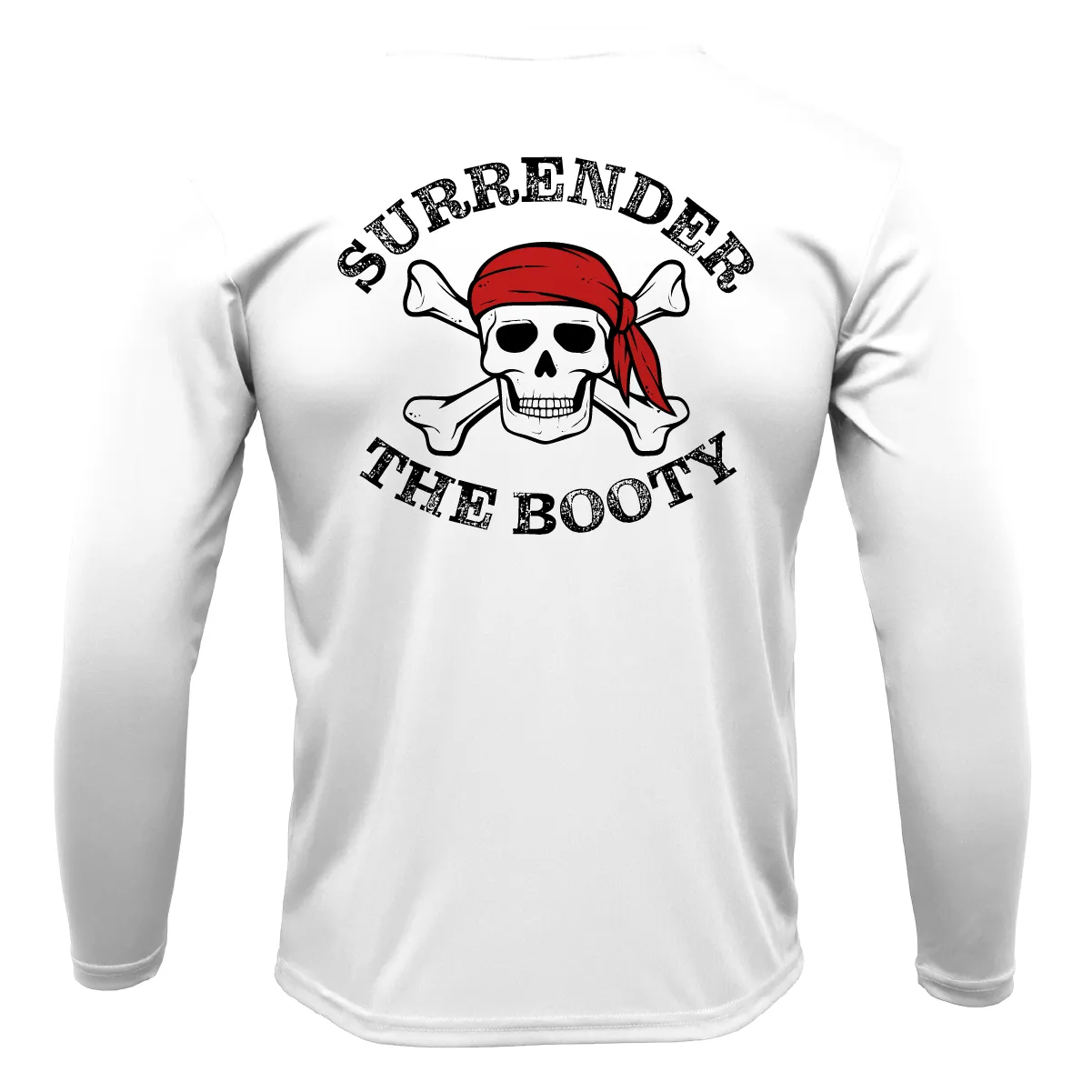 Florida Freshwater Born "Surrender The Booty" Girl's Long Sleeve UPF 50  Dry-Fit Shirt