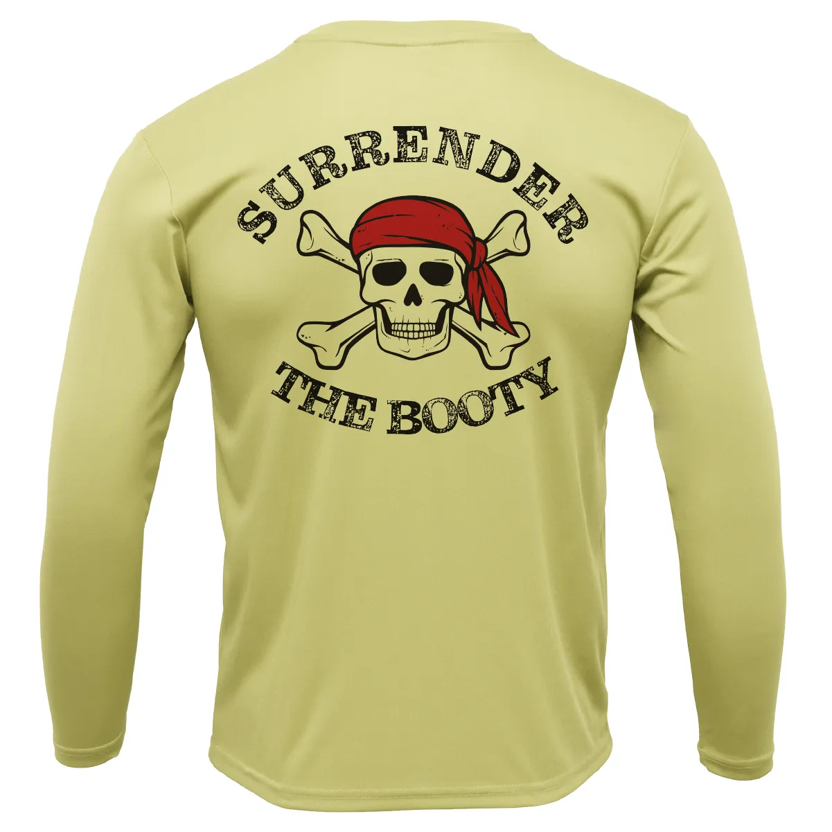 Florida Freshwater Born "Surrender The Booty" Girl's Long Sleeve UPF 50  Dry-Fit Shirt
