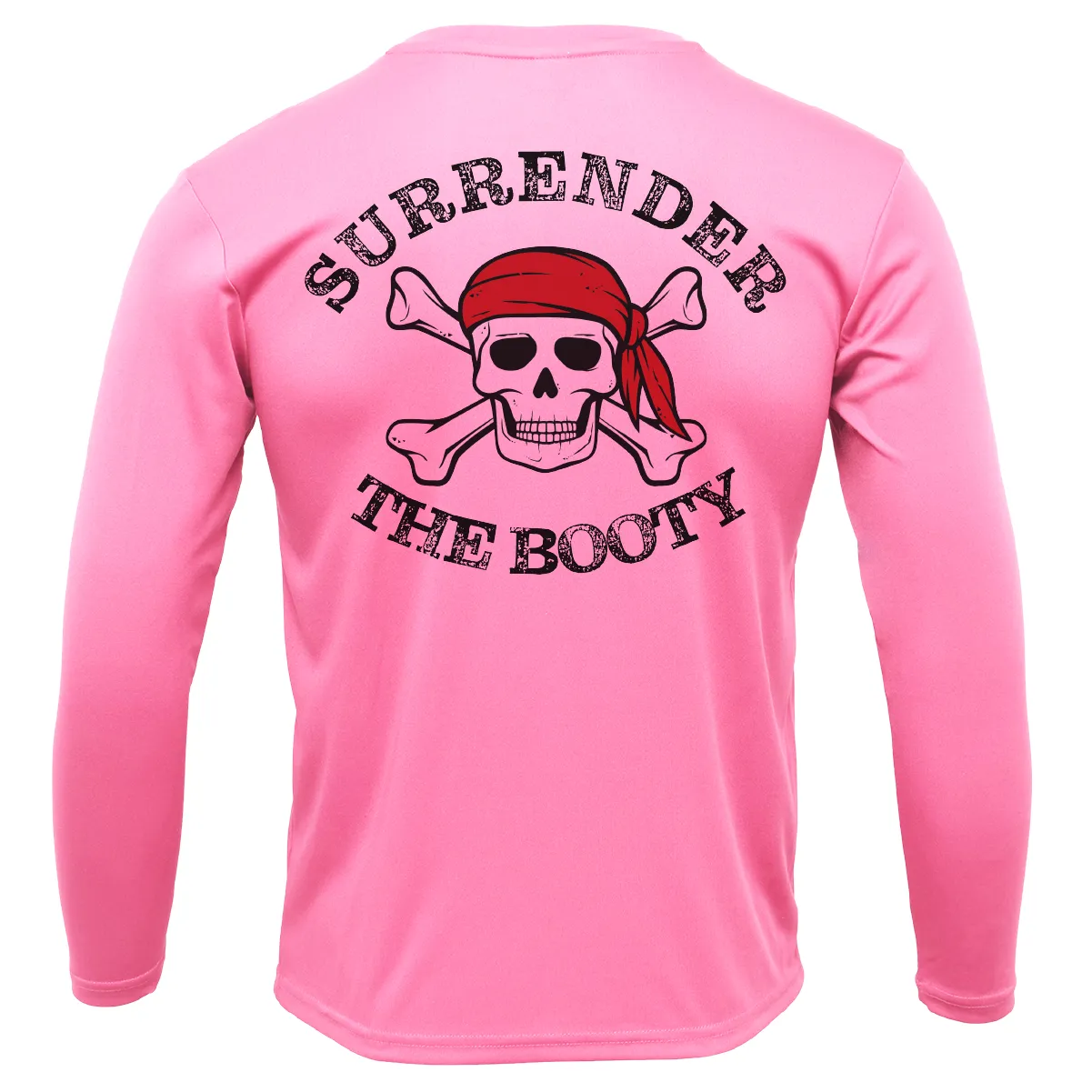 Florida Freshwater Born "Surrender The Booty" Girl's Long Sleeve UPF 50  Dry-Fit Shirt