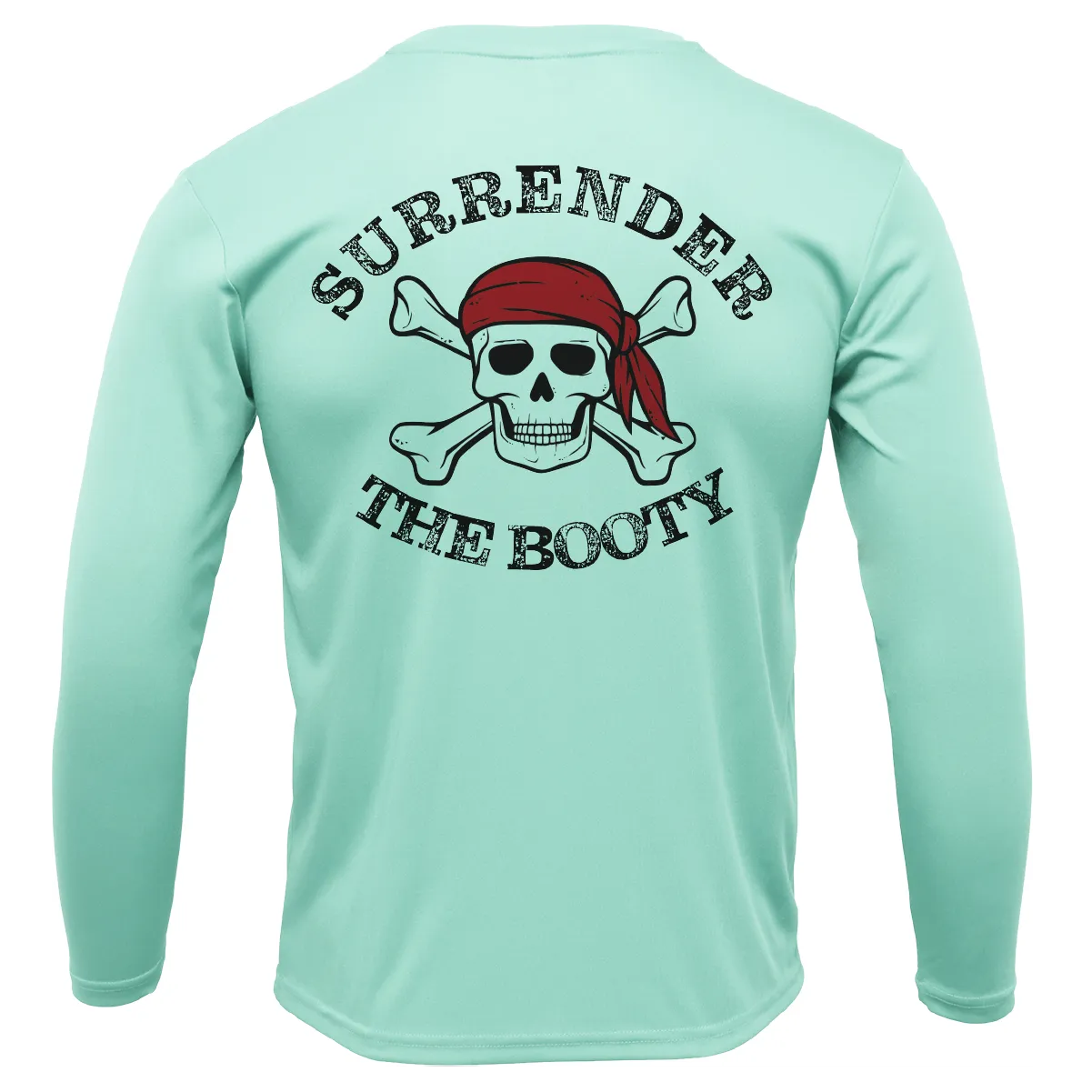 Florida Freshwater Born "Surrender The Booty" Girl's Long Sleeve UPF 50  Dry-Fit Shirt