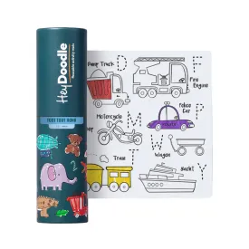 HeyDoodle Toot Toot Honk Mini Mat