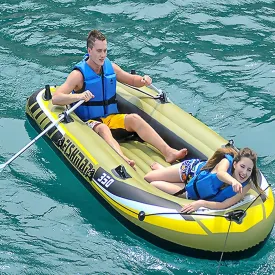 Inflatable Boat, Rubber Boat, Portable Inflatable Boat Raft Inflatable Kayak, 218 X 110 X 36cm