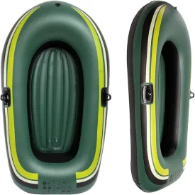 Inflatable Boat with Oars Inflatable Fishing Boats for Adults 2/3/4 Person Inflatable Boat for Pool with Oars