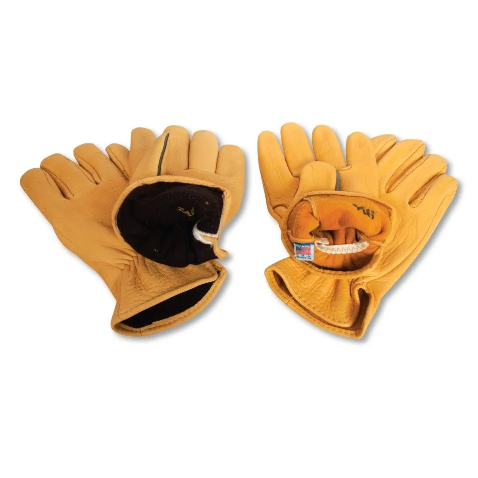 Insulated Deerskin Gloves