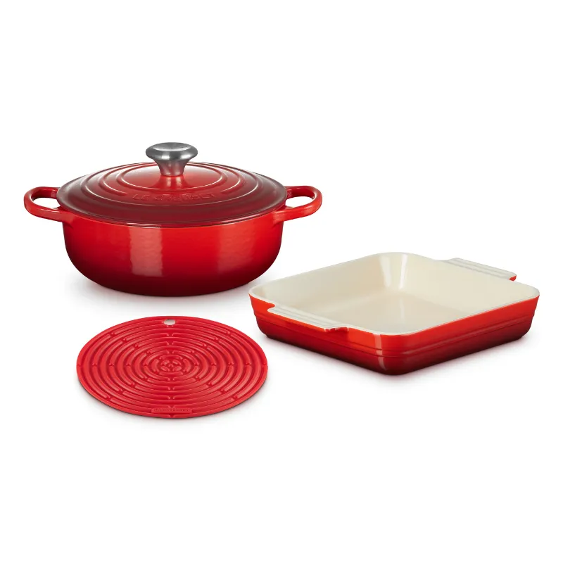 Le Creuset 3-Piece Starter Set with Silicone Tool