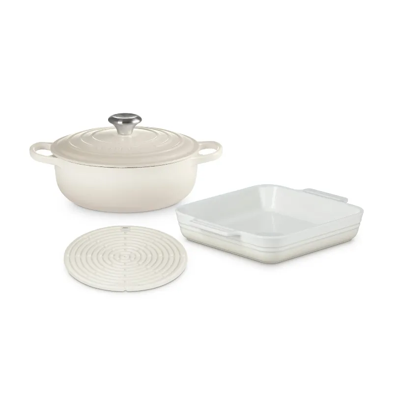 Le Creuset 3-Piece Starter Set with Silicone Tool