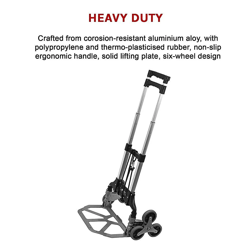 Lightweight Aluminium Stair Climbing Trolley 60kg Load Capacity