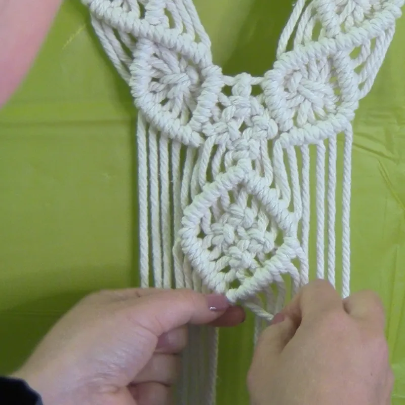 Macrame Art Kit   Video Tutorial | Twist and Tie Rope to Create Fun Functional Art (Premium Box)
