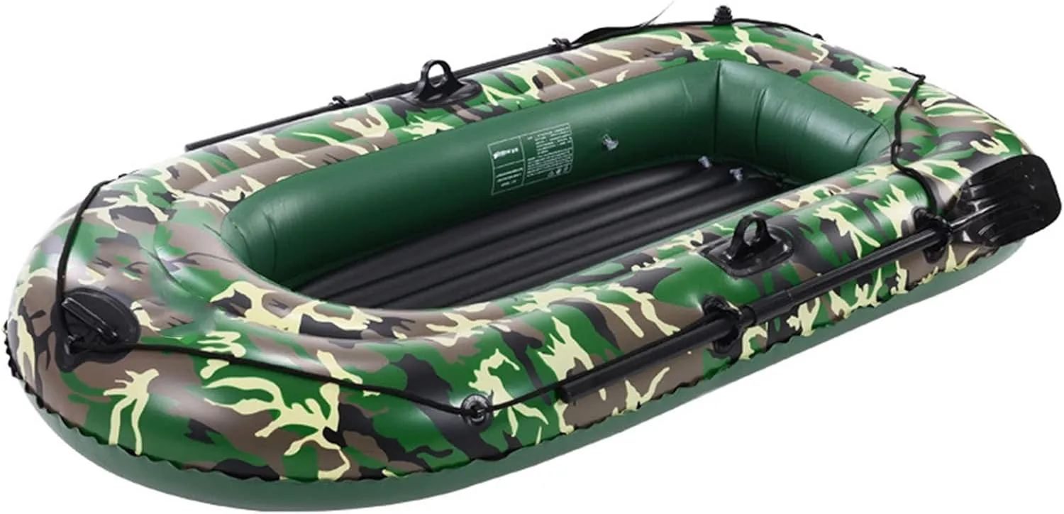 Multiple People Inflatable Boat Inflatable BoatPortable Inflatable Boat Thicken Inflatable Boat