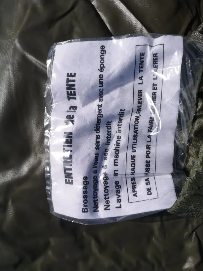 New French Army F2 Two man tent