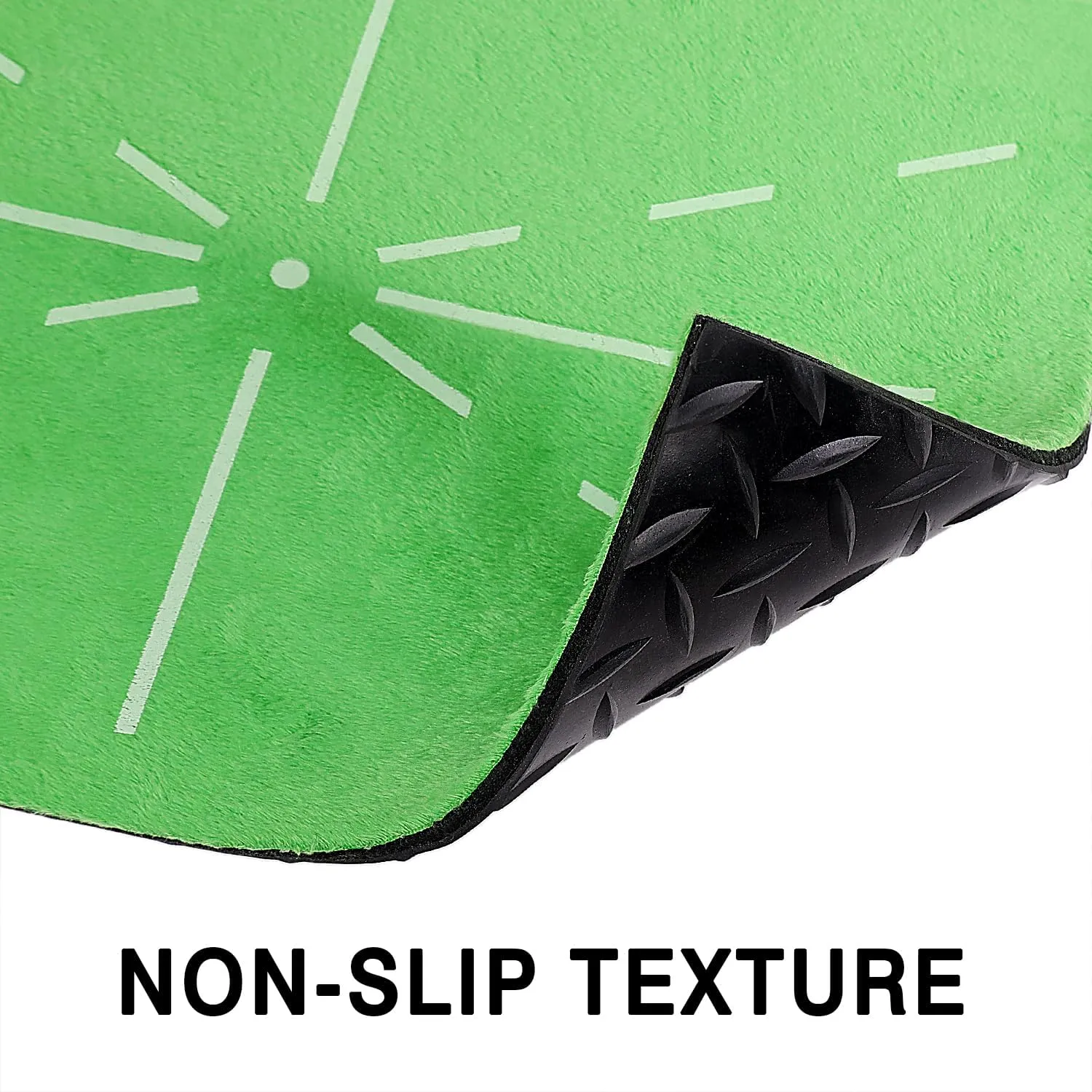 Premium Golf Hitting Mat, 10mm Foam Padding with Rubber Backing Golf Mat, Golf Practice Mat for Indoor and Outdoor Training