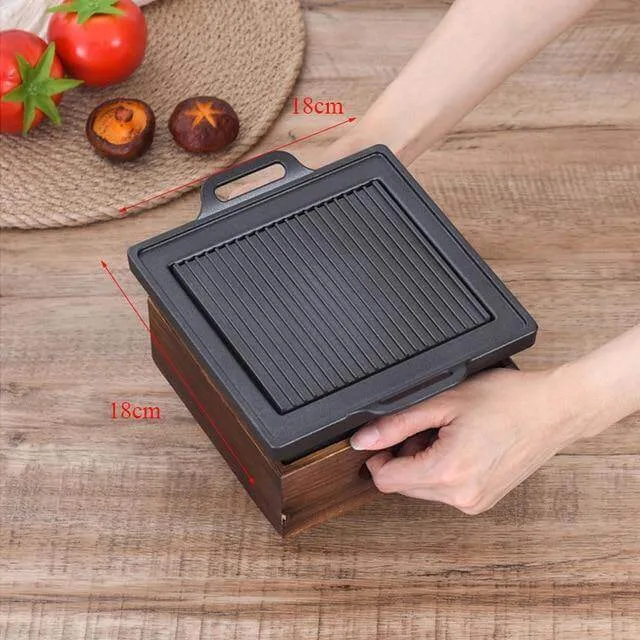 Smokeless Portable Japanese Non-Stick BBQ Grill