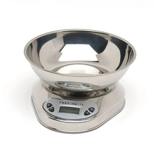 Stainless Steel  Digital Scales  5Kg Graduated 1 Gm