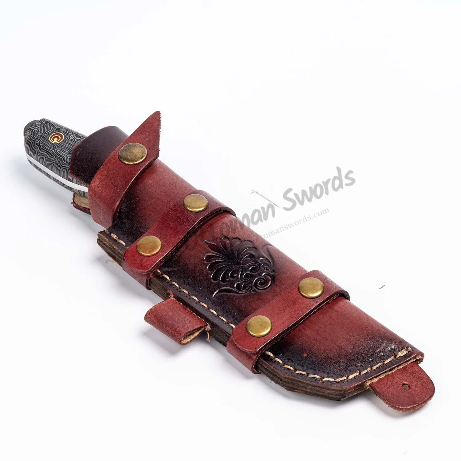 Tactical Survival Knife N690 Steel Grooved 10"