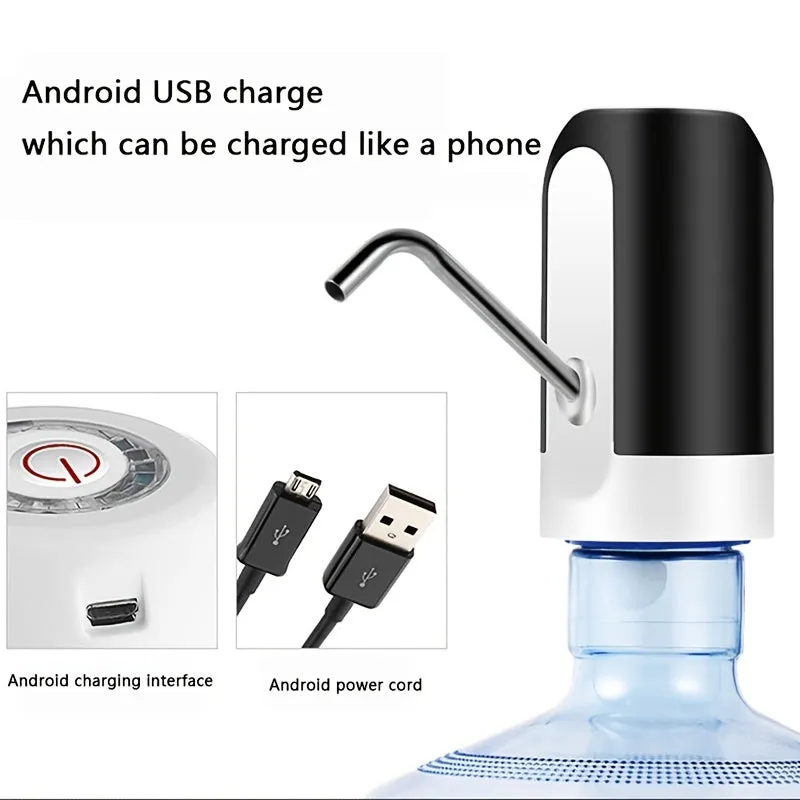 USB Portable Water Pump Electric Dispenser for Home and Office