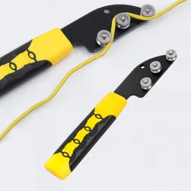 Wire Straightener, Stainless Steel Wire Straightening Tool, Electrical Box Terminal Paralleling Manual Wire Straightener, Portable Wire Straightener Set for Electrician (1pcs)